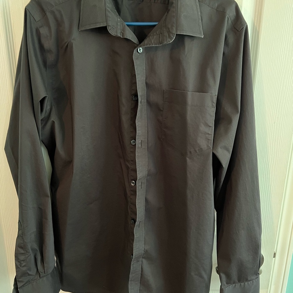 George Mens long sleeve dress shirt